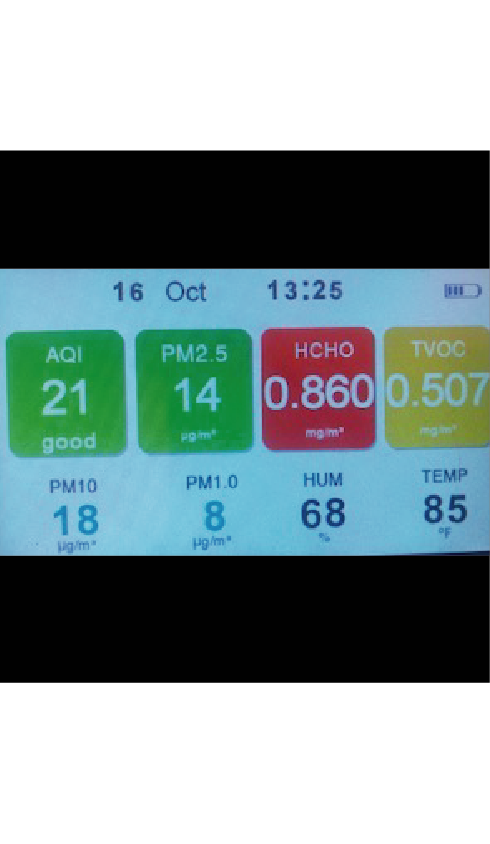 formaldehyde check home inspection